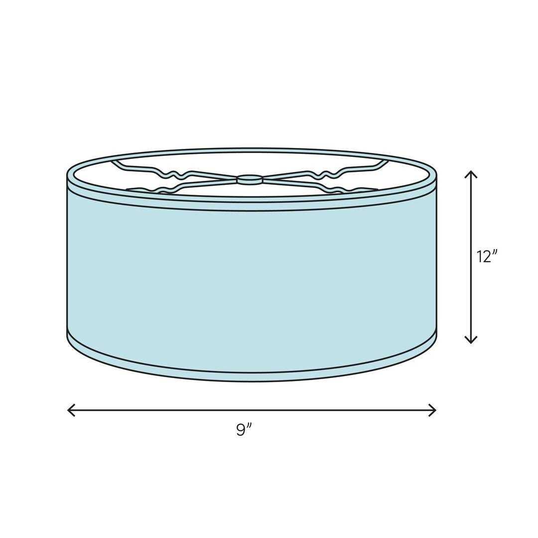 Volume Lighting 6 Linen Drum Wall Sconce Shade