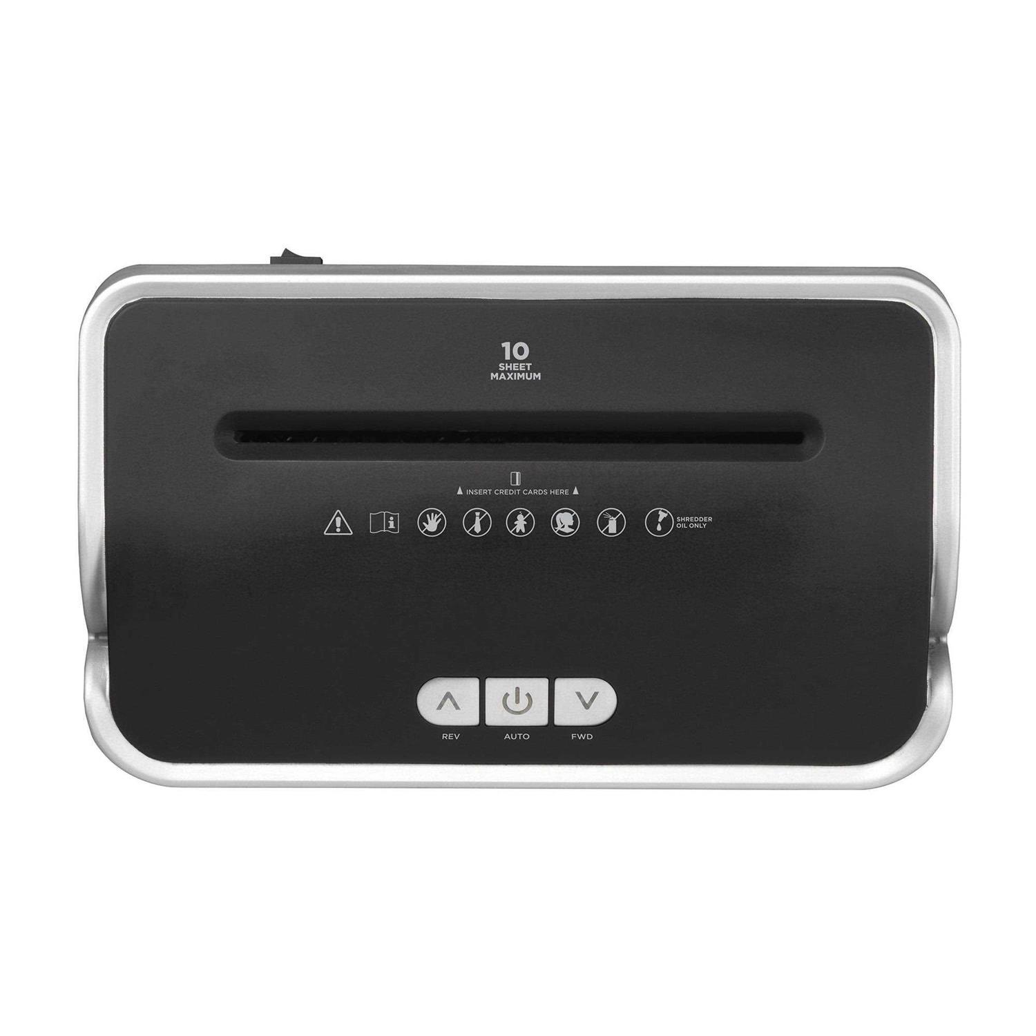 Ativa 10 Sheet Micro-Cut Shredder OMM103P