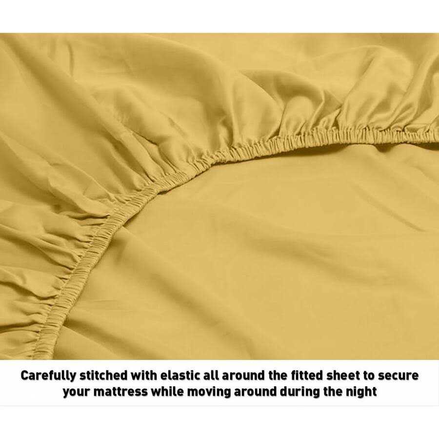 600 Thread Count Stripe Sheet Set Single