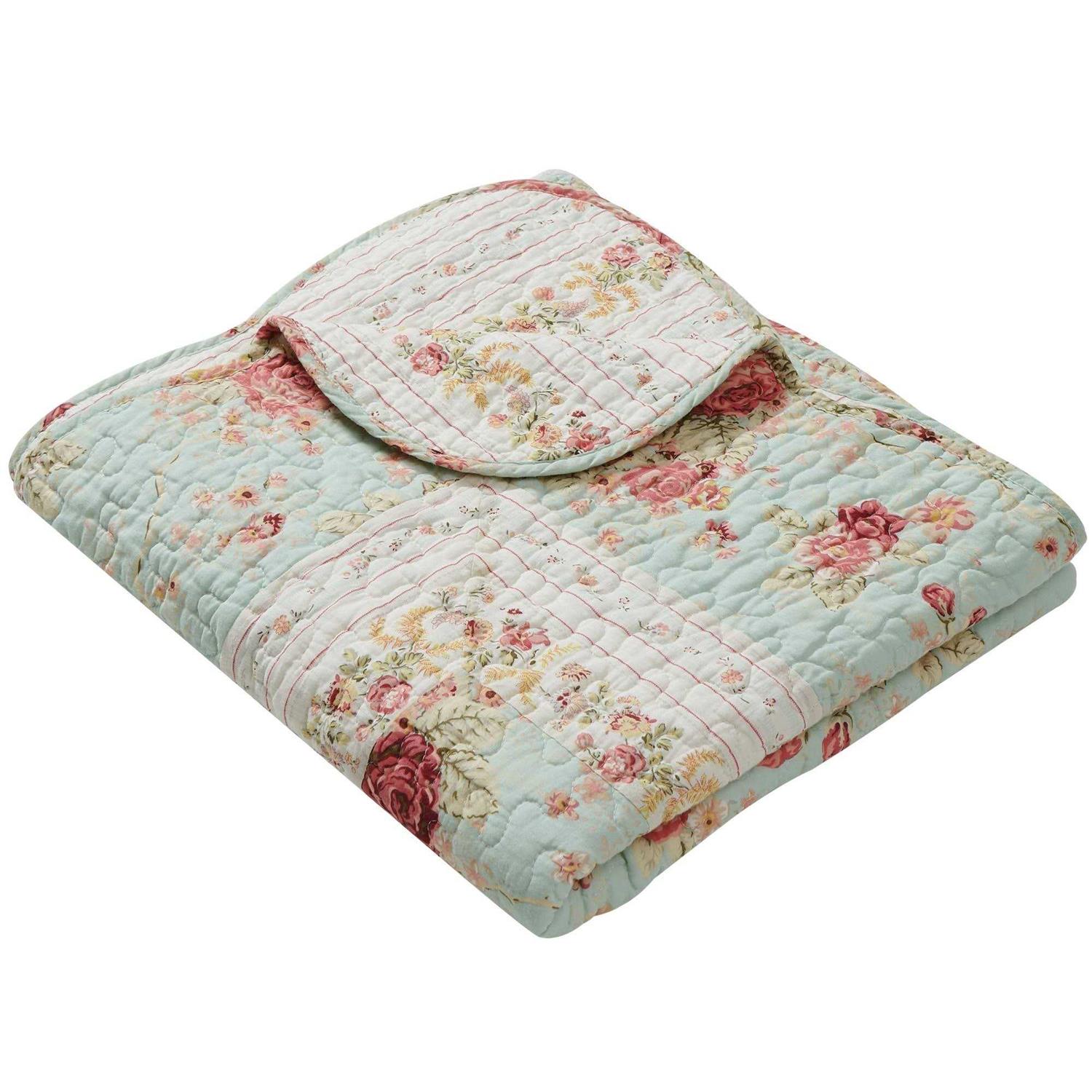 Antique Rose Throw Greenland Home Fashions
