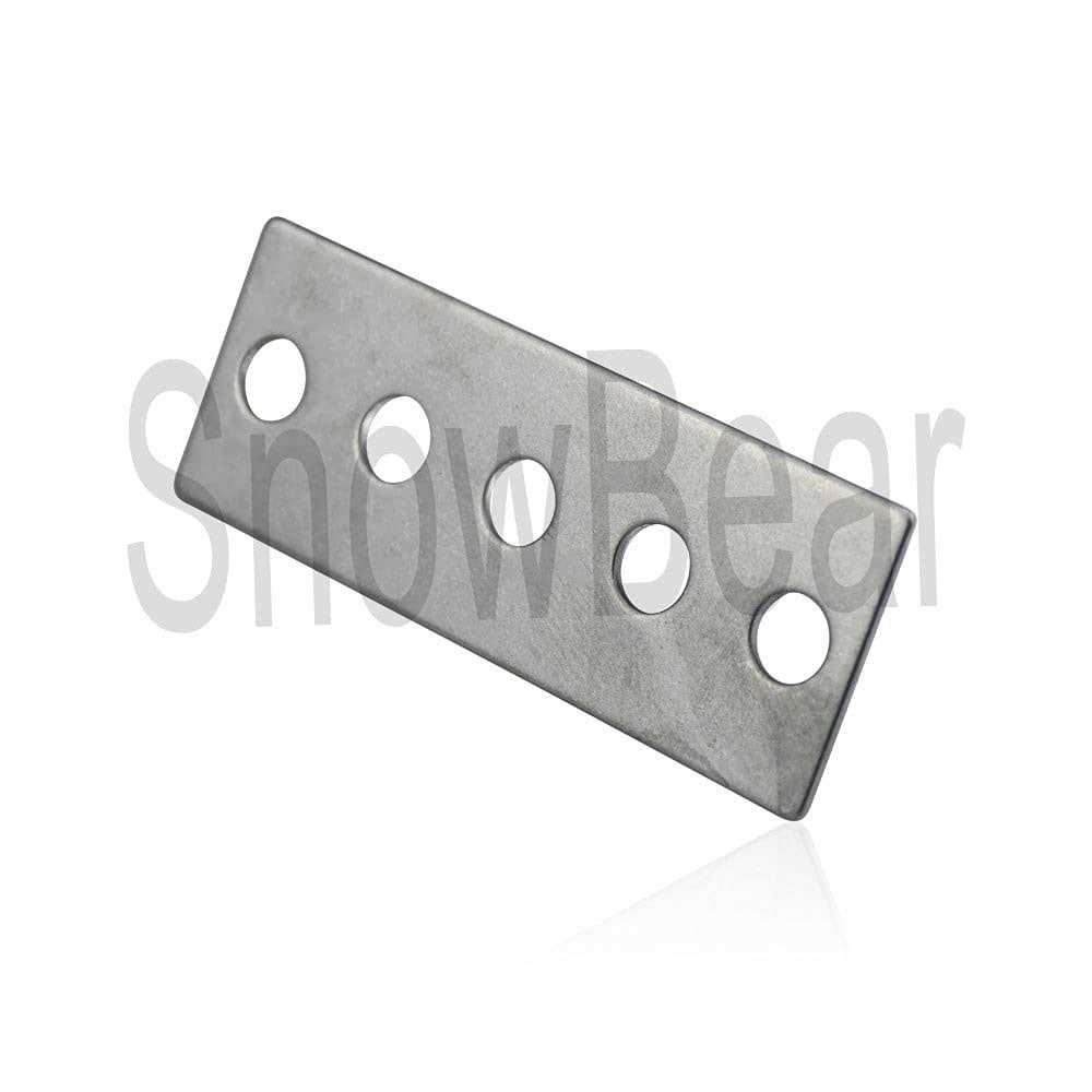 100% 304 Stainless Snow Blower Impeller Modification Kit 1/4 3-Snow Blower Blade Universal