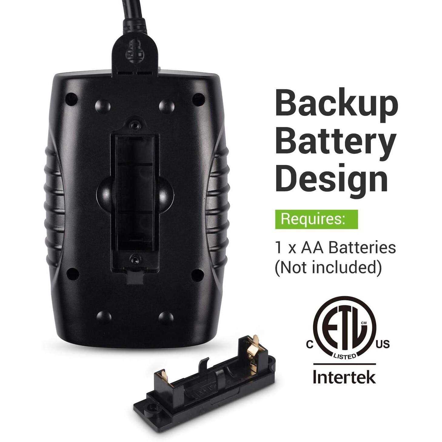 BN-LINK 7 Day Outdoor Heavy Duty Digital Programmable Timer BND/U78