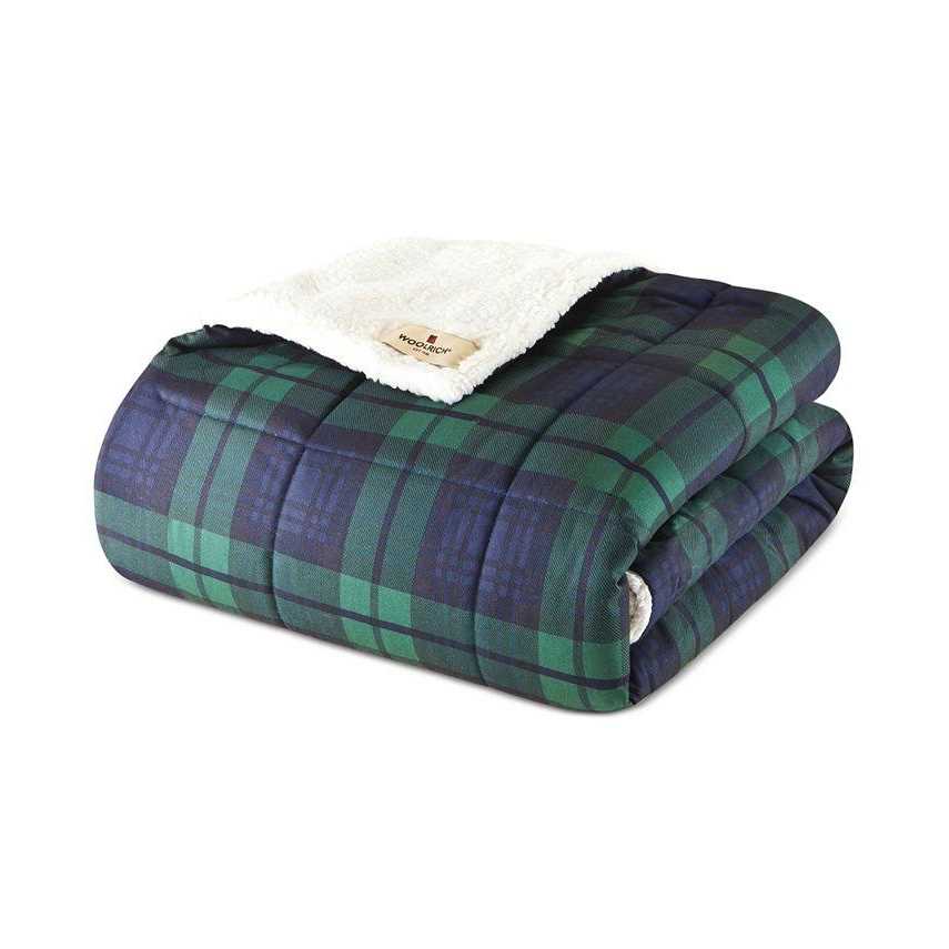 Woolrich Tasha Oversized Sofstpun Down Alternative Throw