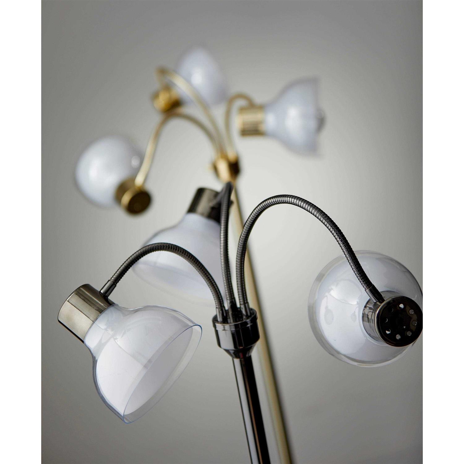 Adesso Presley 3 Arm Floor Lamp