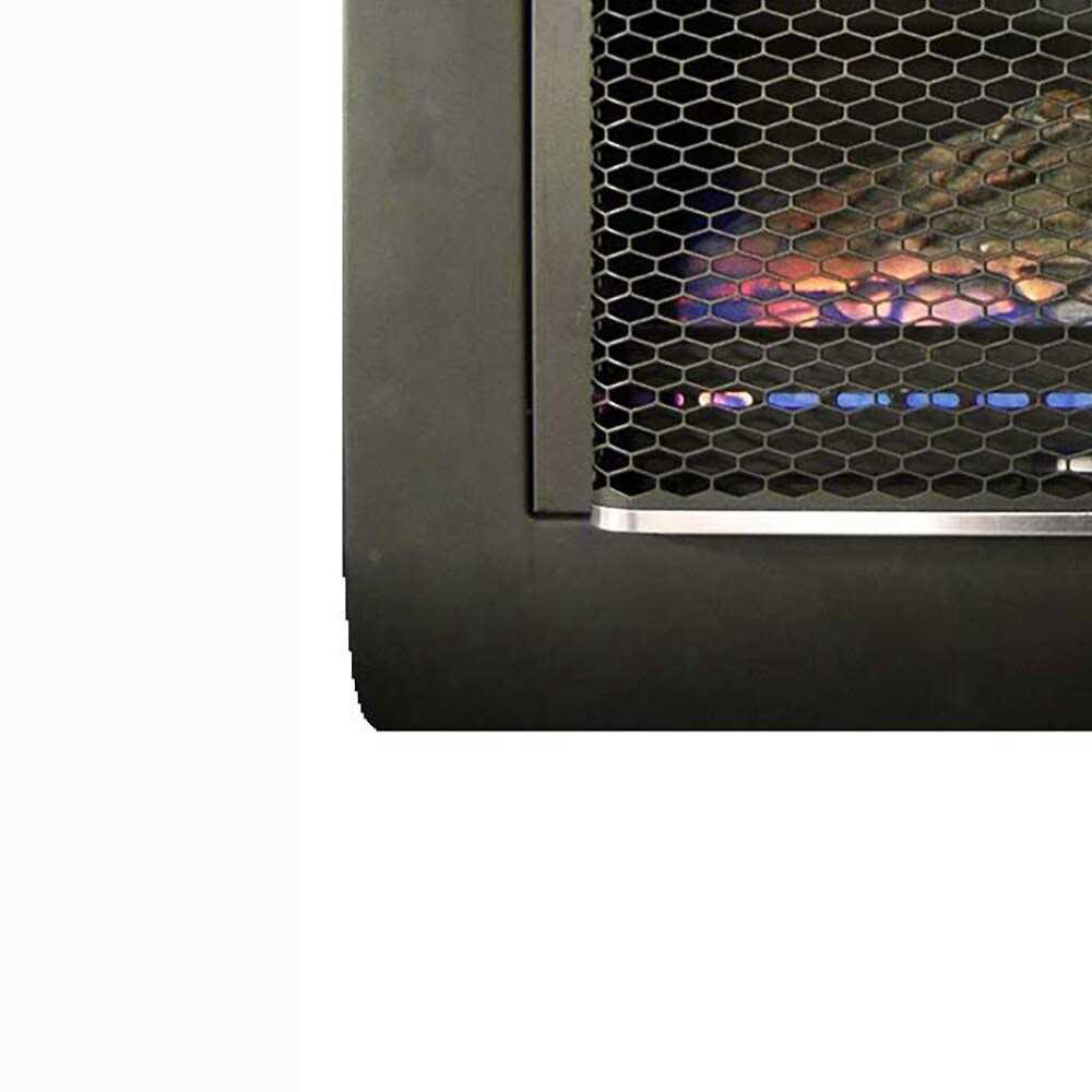 Duluth Forge 26,000 BTU Dual-Fuel Ventless Linear Wall Gas Fireplace with Log DF300L