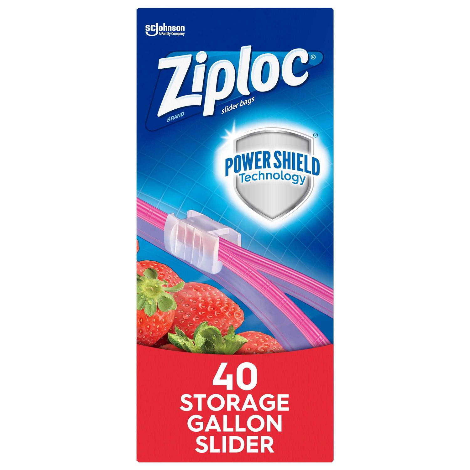 Ziploc Slider Storage Bags