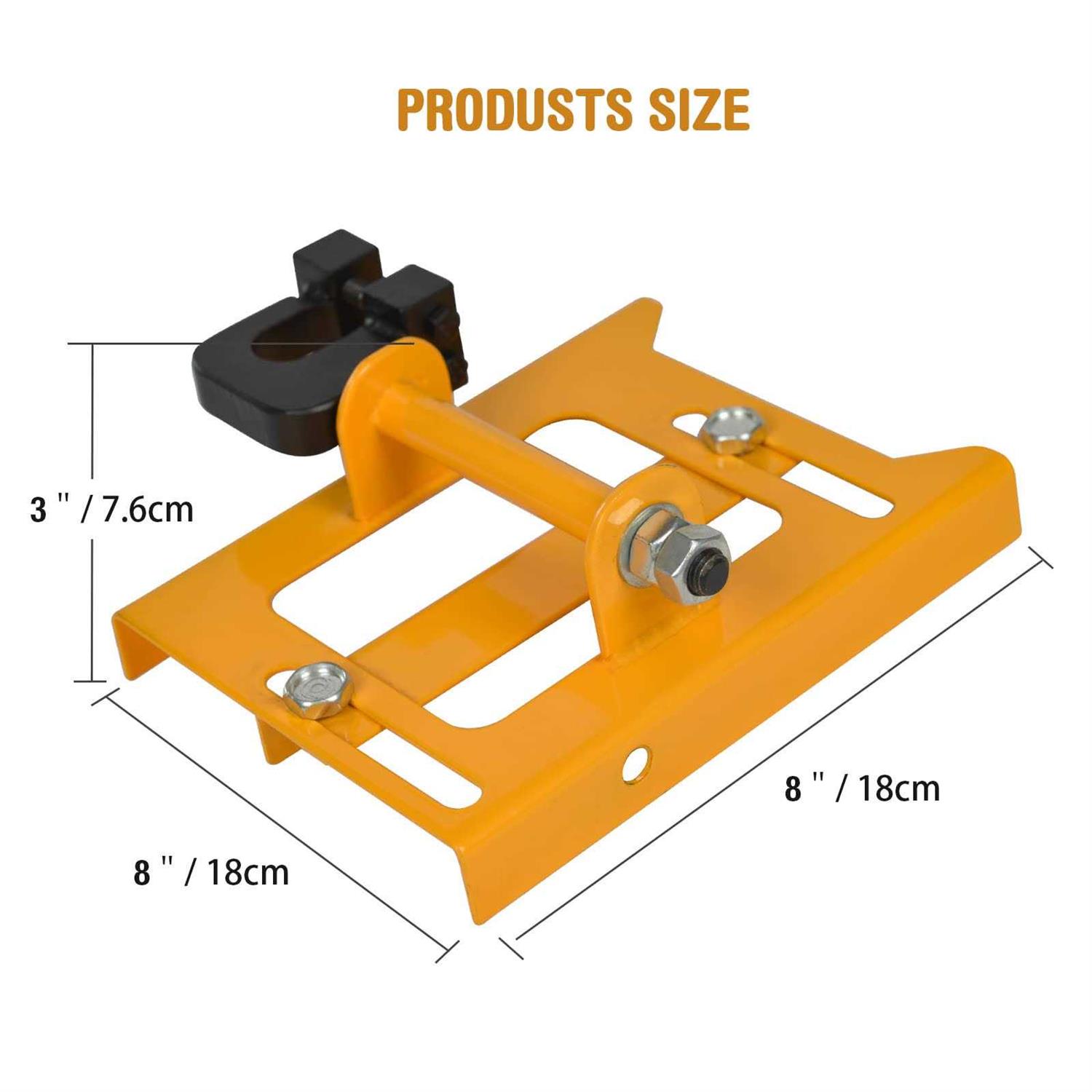 SurmountWay Vertical Chainsaw Mill Lumber Cutting Guide for Chainsaw Portable Mini Sawmill Chainsaw Attachment Cut Guided Mill Wood for Builders and