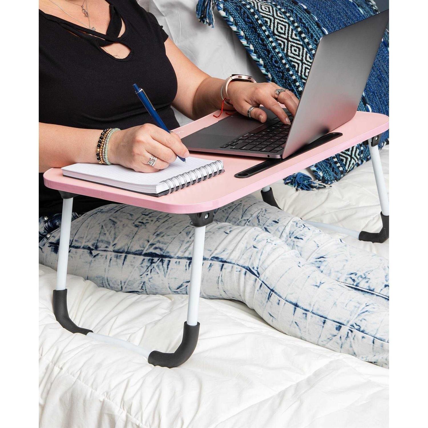 Mind Reader Foldable Lap Desk with Fold-Up Legs