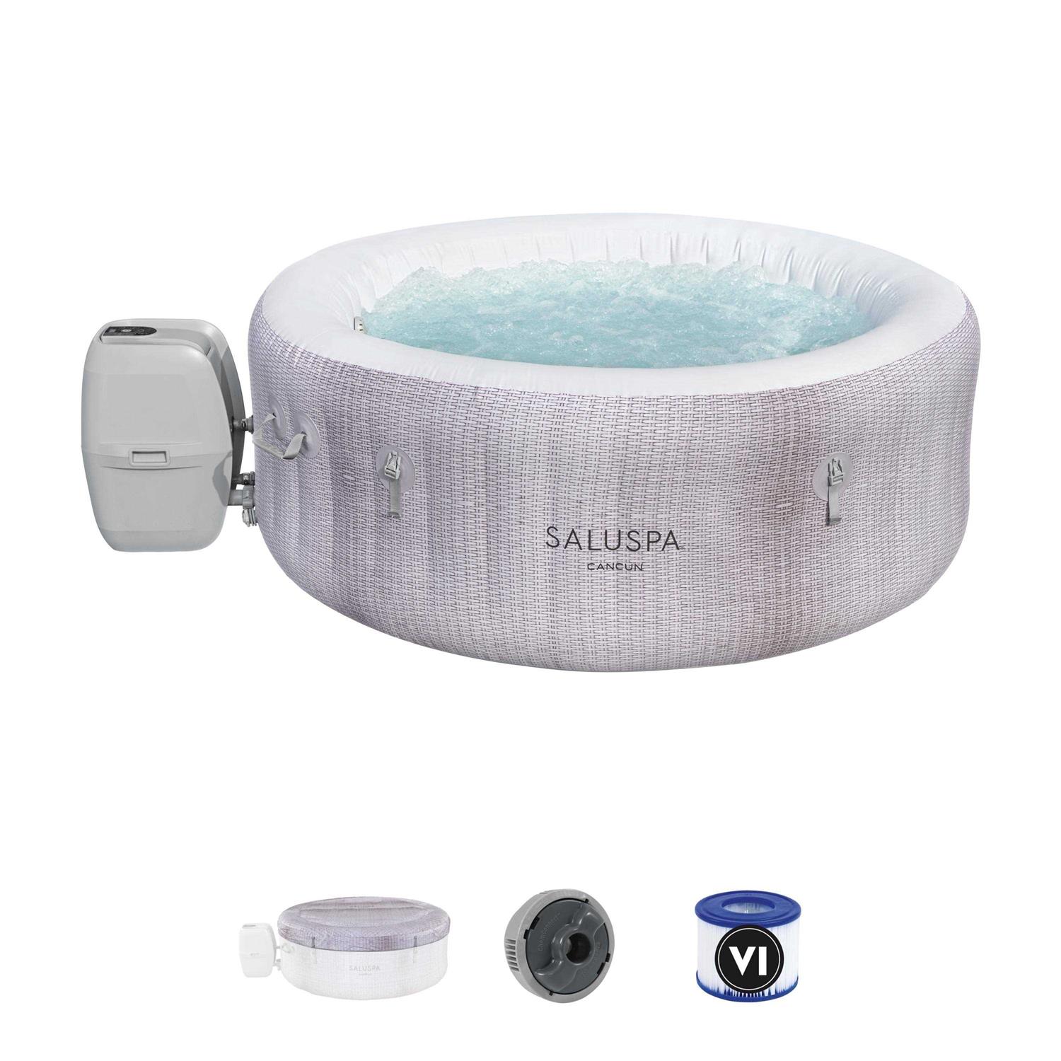 Bestway SaluSpa 4-Person Iatable Cancun Hot Tub