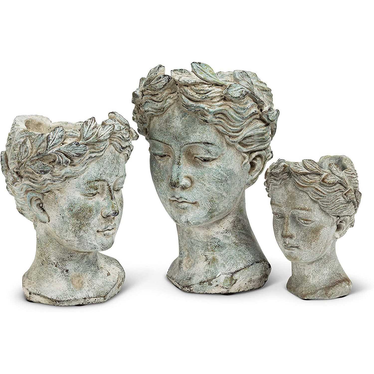 Abbott Collection 27-GODDESS-535-Xs Xs Women Head Planter-6.5