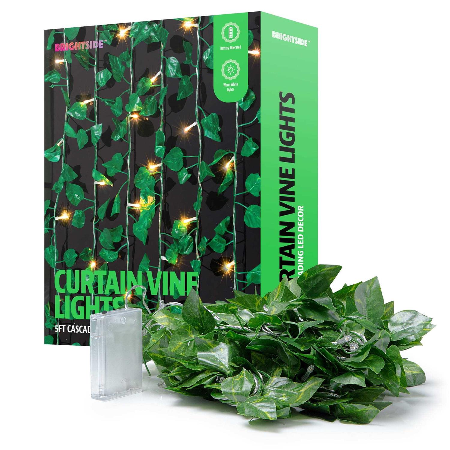 Brightside LED Cascading Curtain Vine Indoor Lights