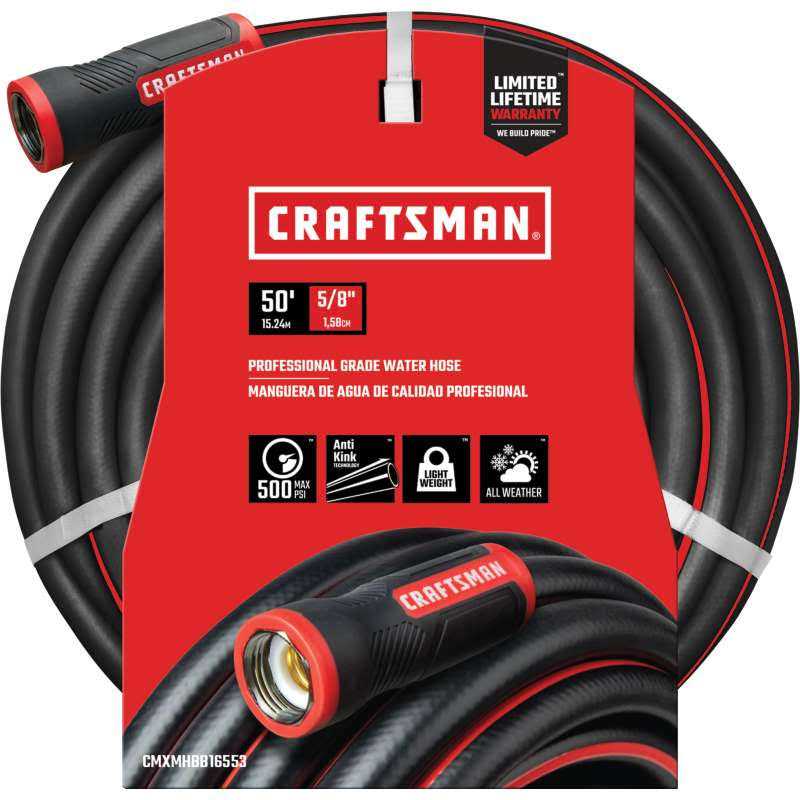 Craftsman 5/8 in. D x Heavy Duty Professional Grade Garden Hose