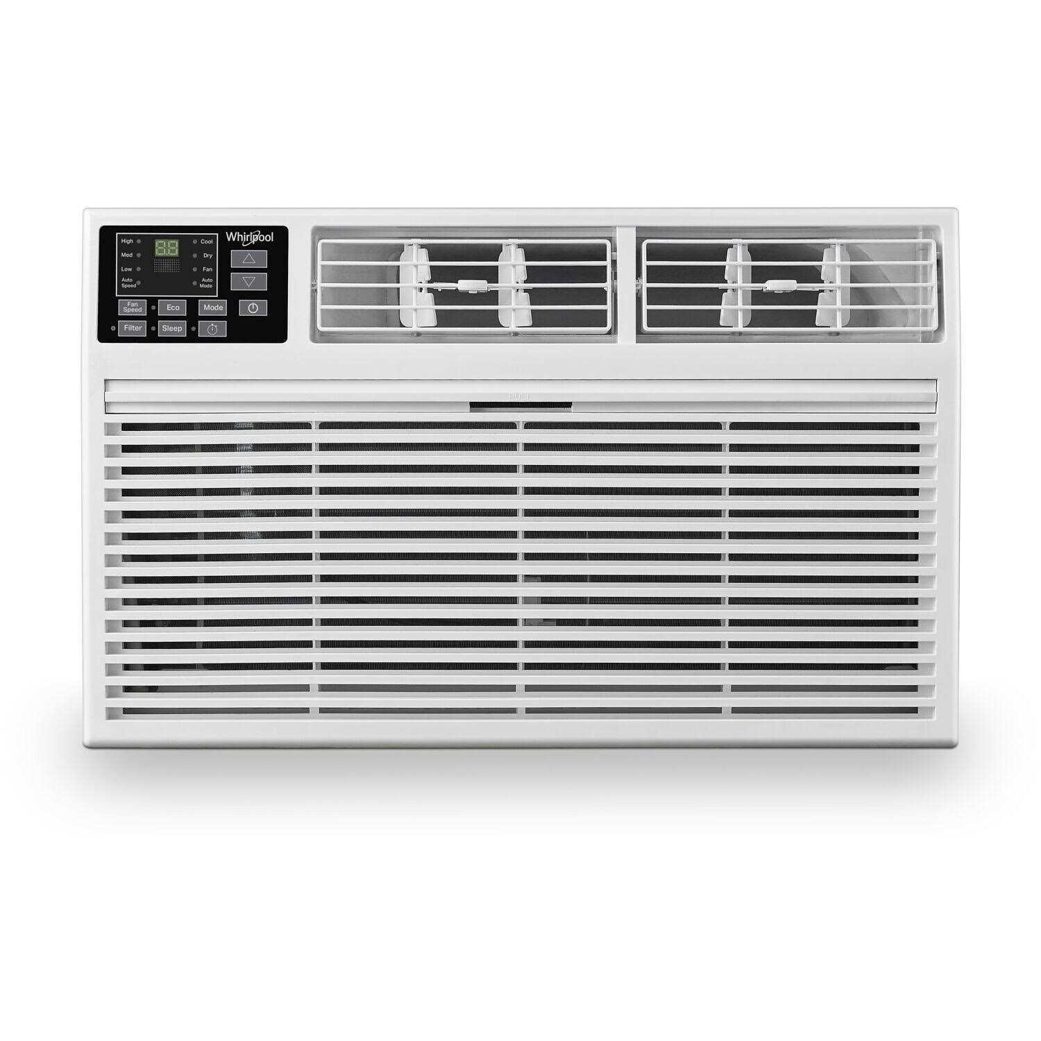 Whirlpool 10,000 BTU 230V Through-the-Wall Air Conditioner with Remote Control WHAT102-2BW