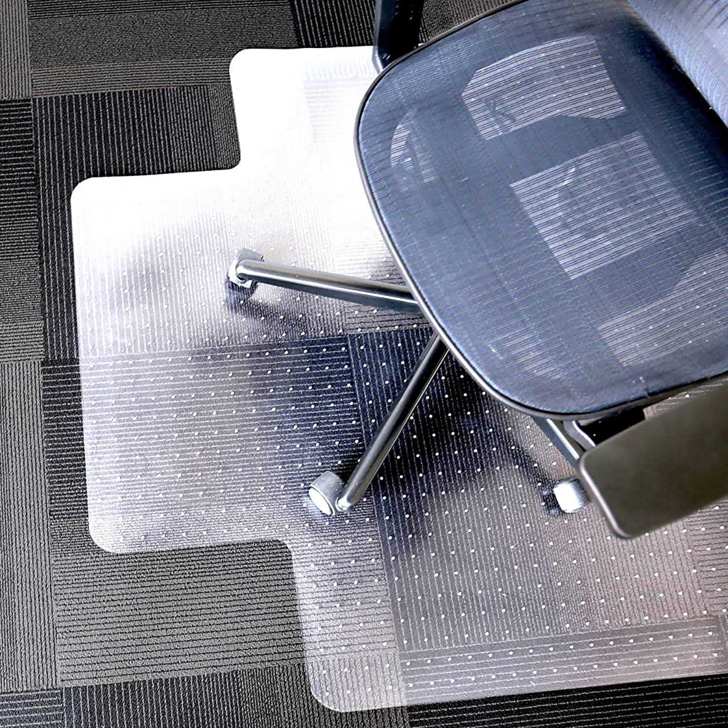 Dimex Office Chair Mat for Low Pile Carpet with Lip 36 x 48