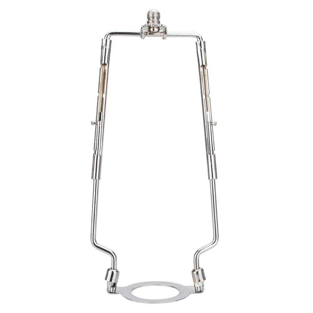 7 8 9 10 inch TooToo Star Lamp Shade Harp Holder 3/8 Standard&E14&E26&E27 Light Base UNO Fitter Adapter Converter Finial Set,Adjustable Tall 7 8 9