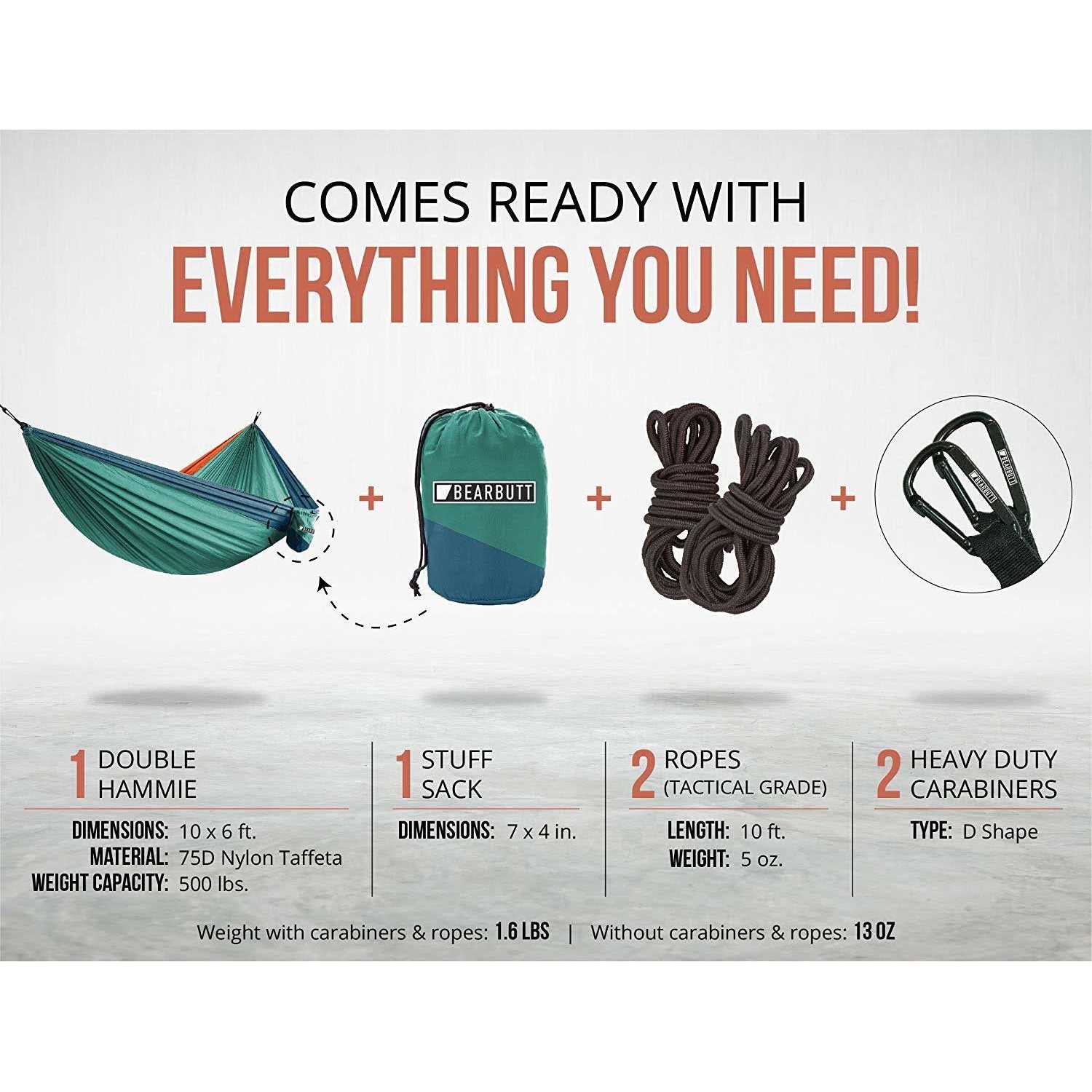 Bear Butt Camping Hammock Hammock