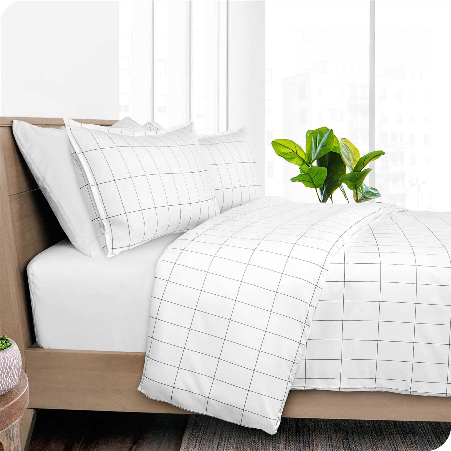 Bare Home Microfiber Duvet Cover Set