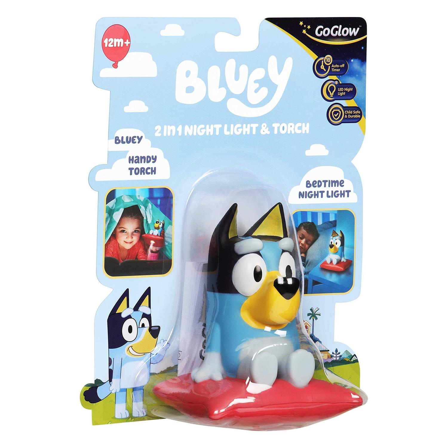 Bluey 2 in 1 Night Light & Flashlight Led