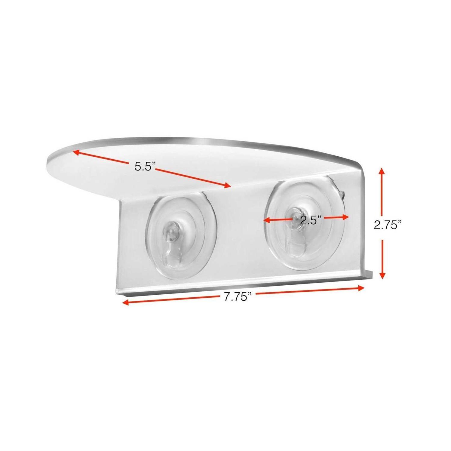 Window Garden Veg Ledge Window Shelf for Plants Clear Acrylic Shelves