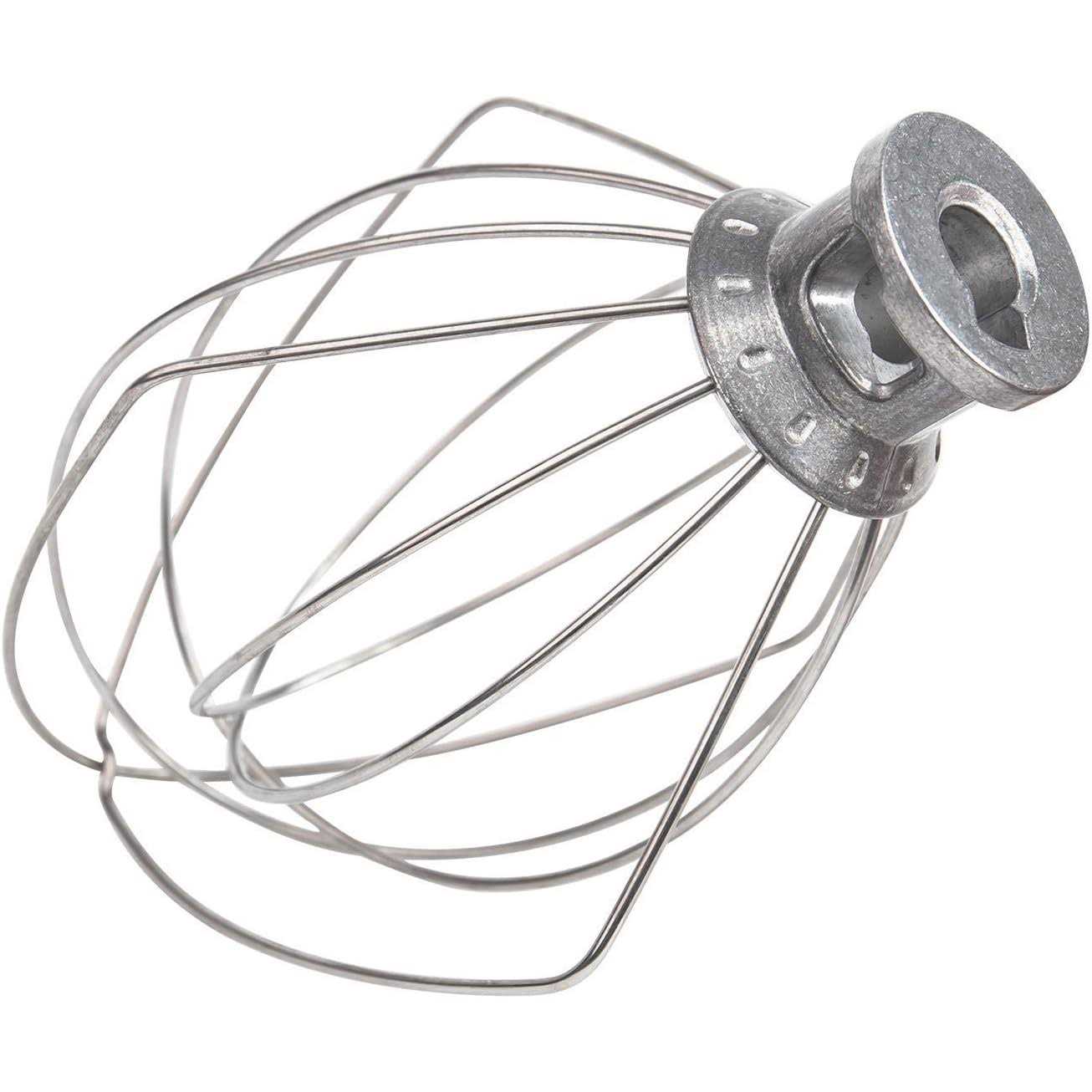 TIZZE 6-Wire Whip Attachment Fits KitchenAid Tilt-head Stand Mixer Replace K45WW