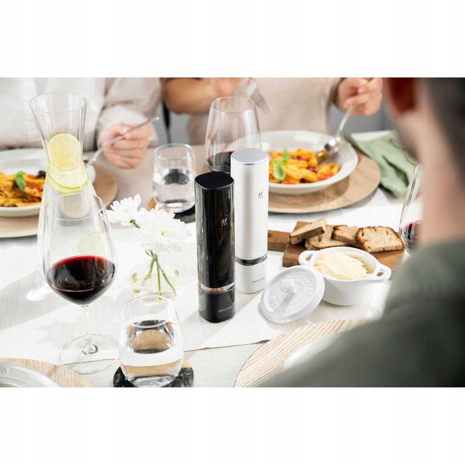 Zwilling Enfinigy 2-pc Electric Salt/Pepper Mill Set