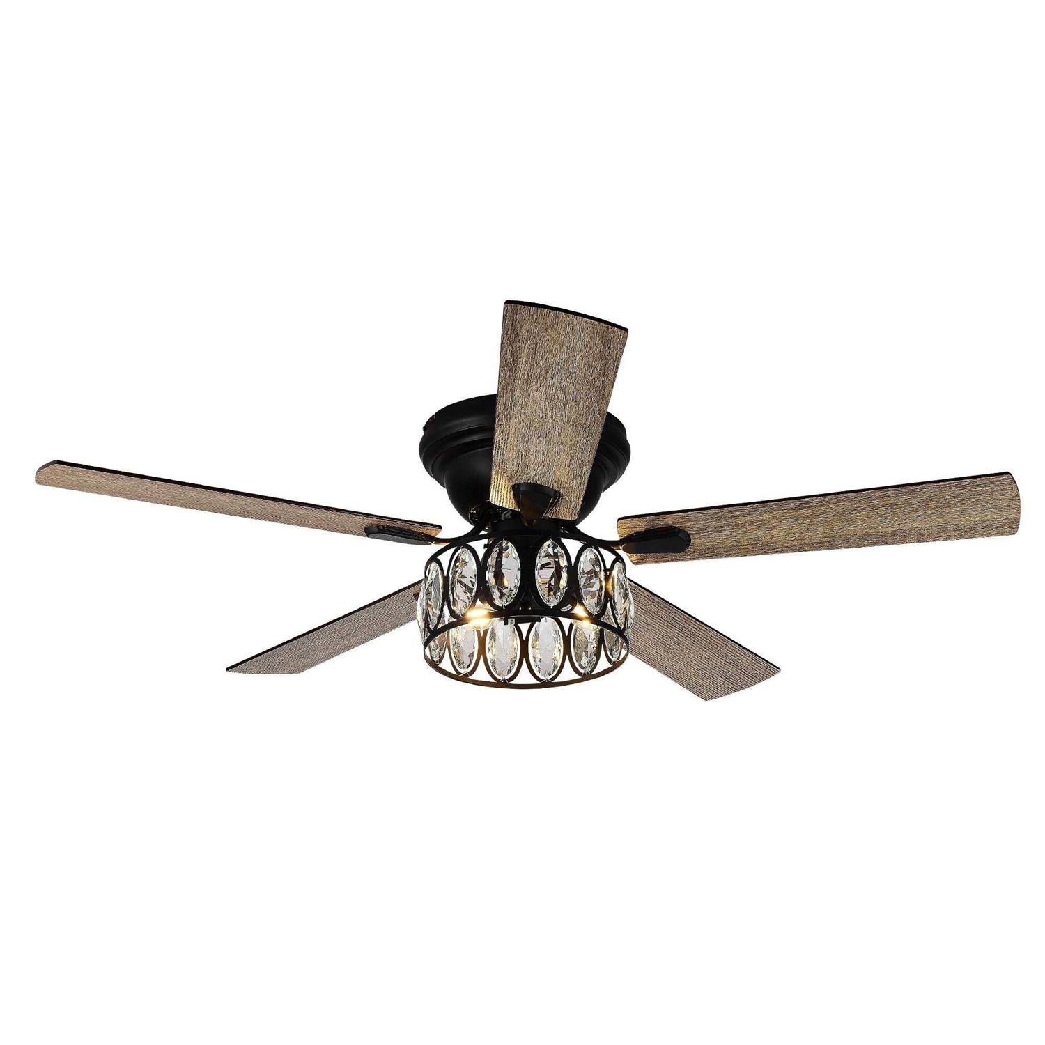 5-Blade Ceiling Fan with Light Kit and Remote