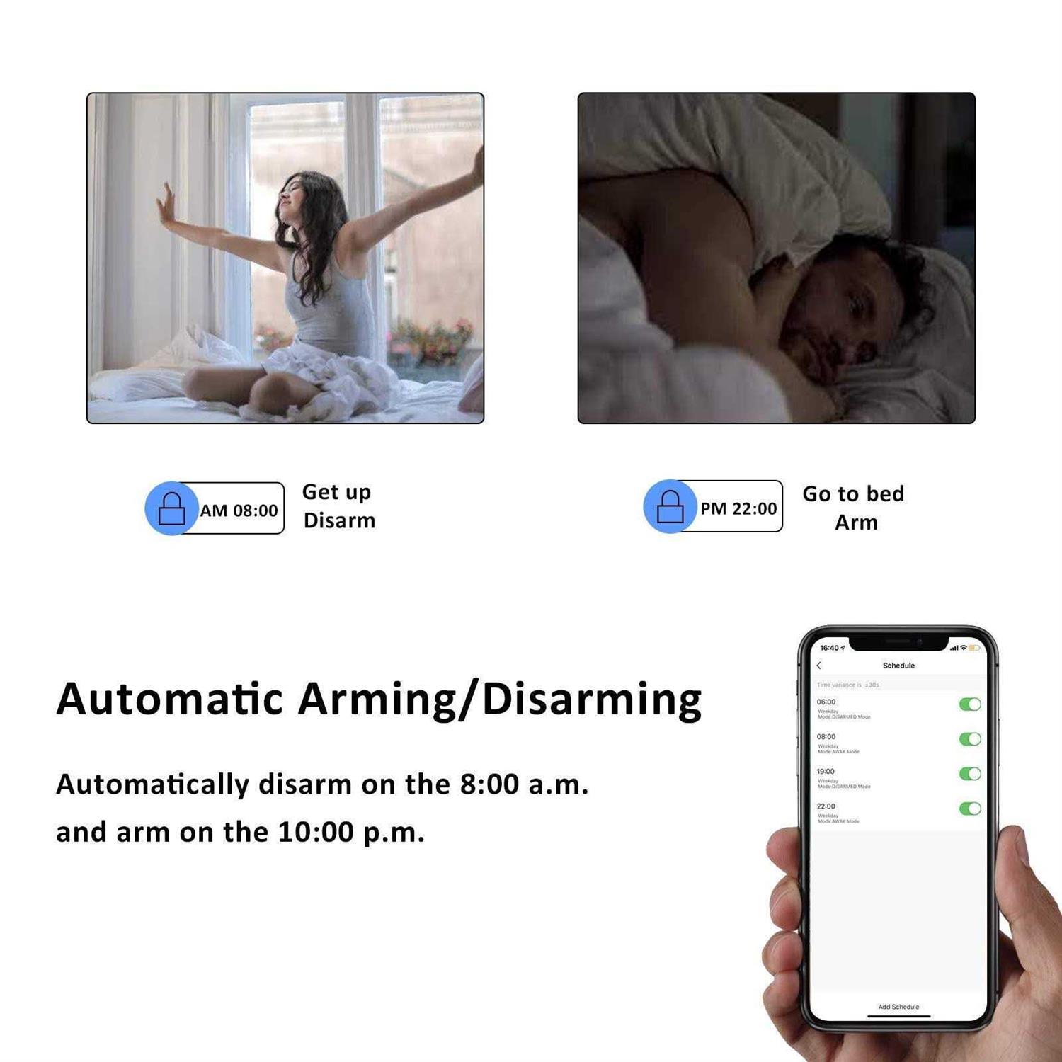Wifi Door Alarm System Wireless DIY Smart Home Security System