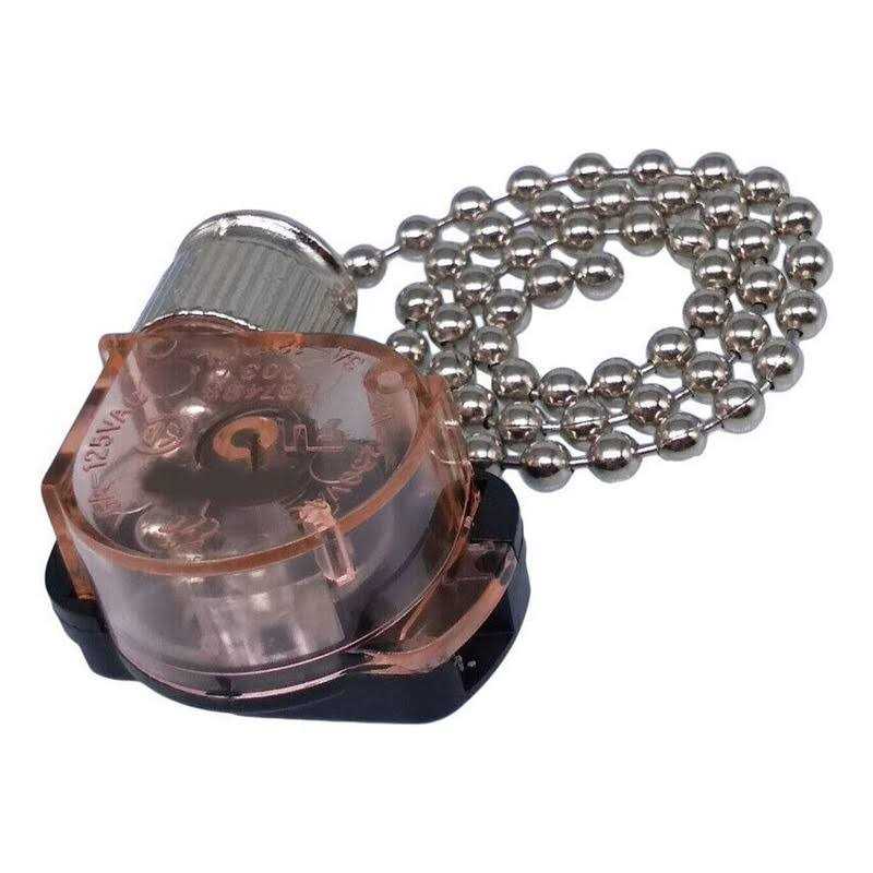 1PC E87438 Switch ON Off Ceiling Fan Light Lamp Pull Chain
