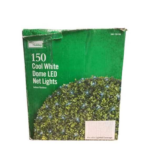 150L Cool White Dome LED Net Lights Home Accents Holiday