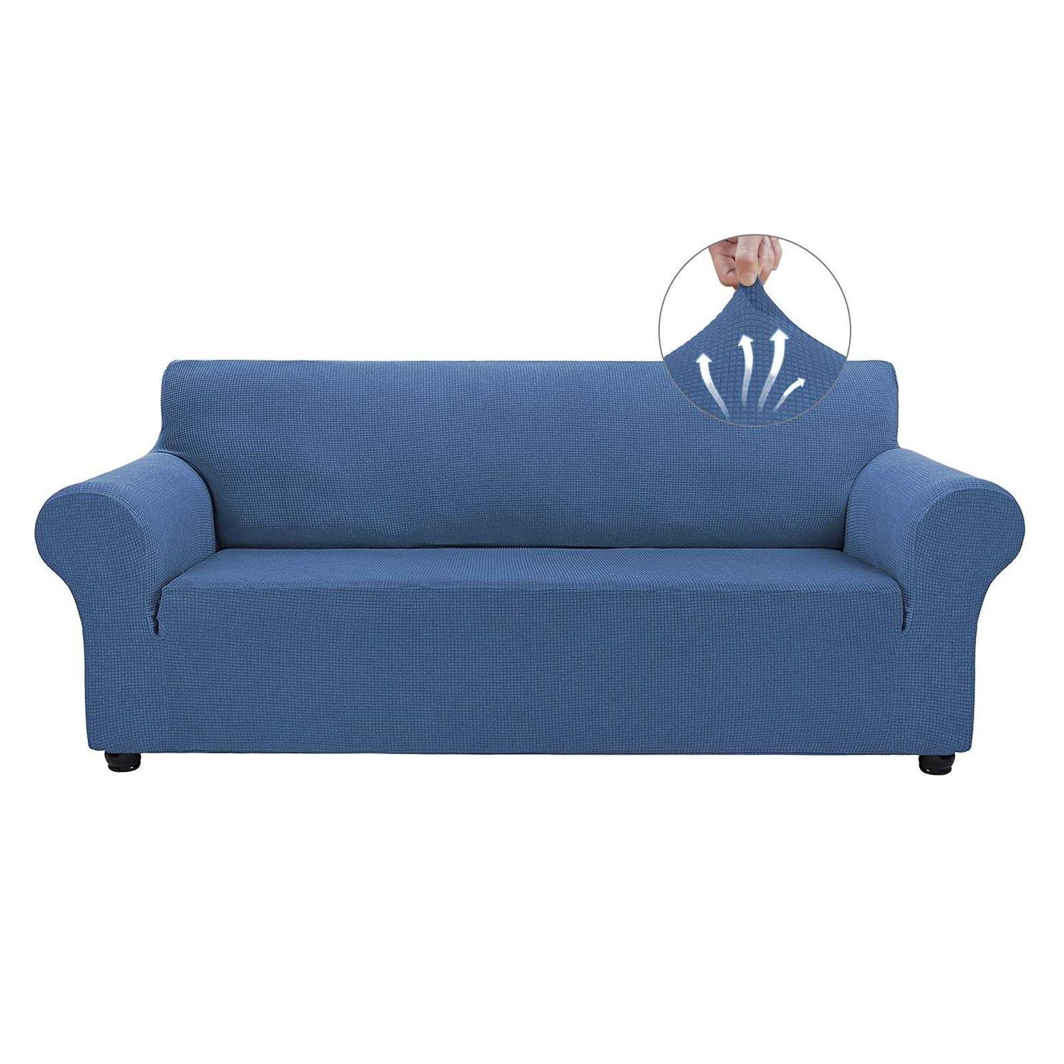 Asnomy Couch Covers for 3 Cushion Couch Stretch Sofa Covers Slipcovers