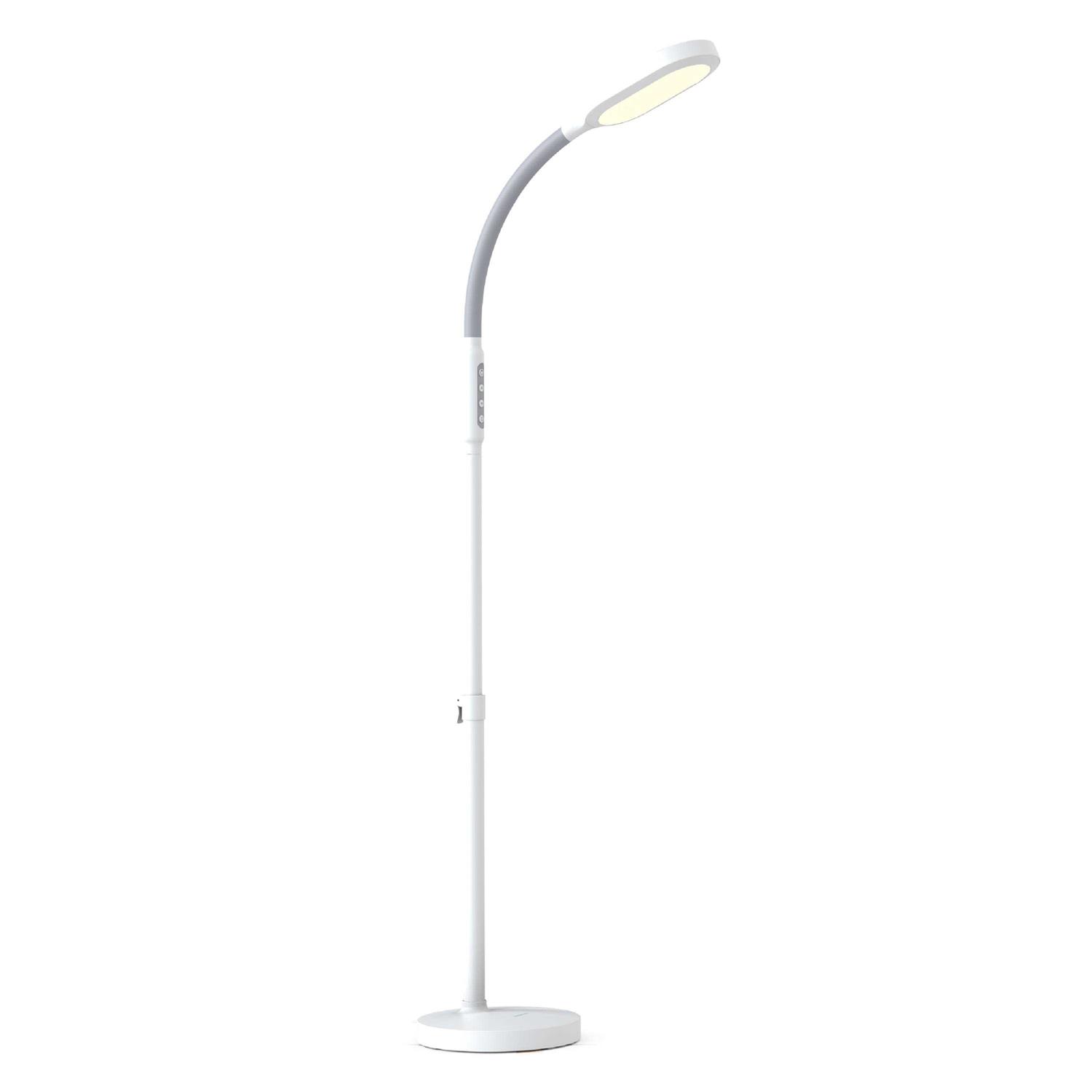 Verilux HappyLight Duo 2-in-1 Light Therapy & Task Floor Lamp