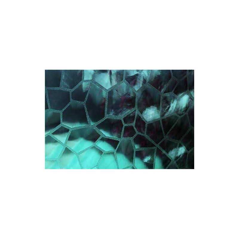 Adwaita Newest Design 3D Watercube Shower Curtain Liner,No Odors