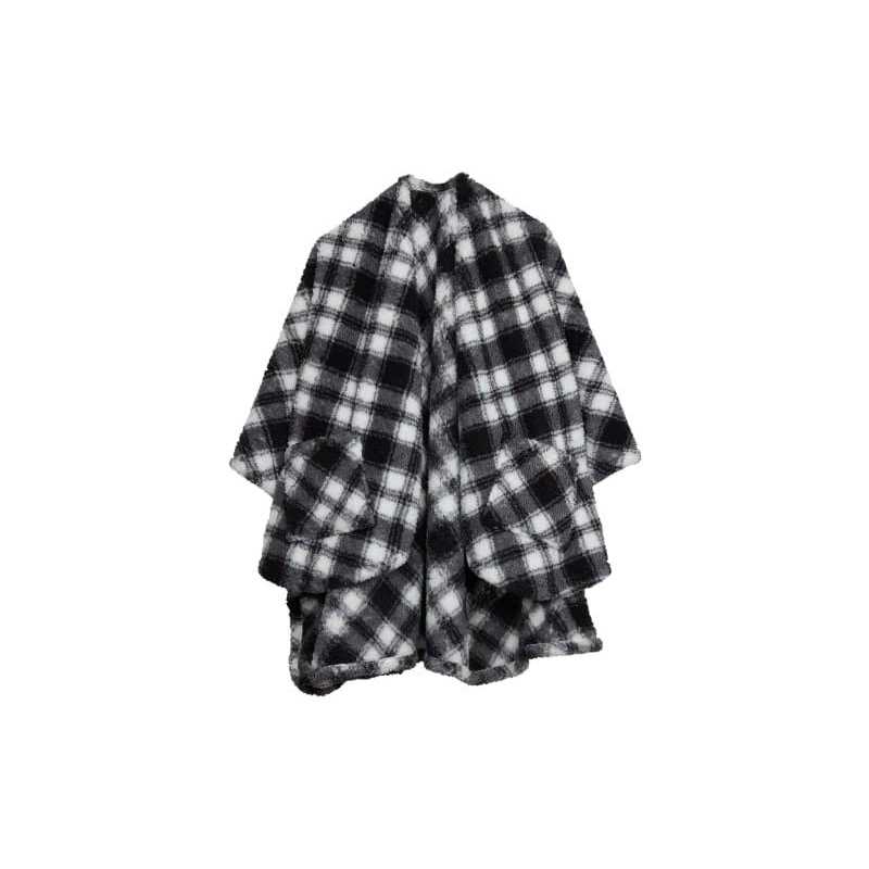 White River Home Double-Sided Sherpa Wearable Throw