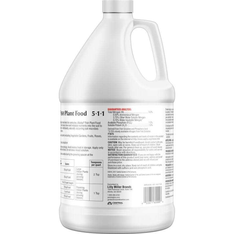 Alaska Fish Emulsion Fertilizer