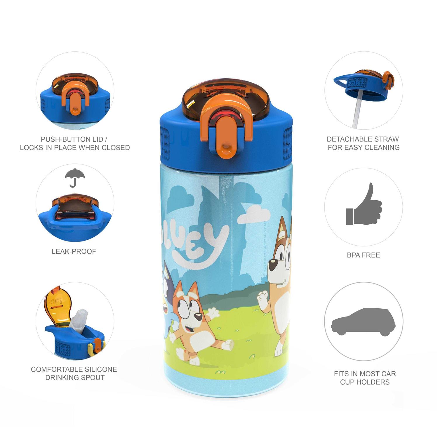 Zak Designs Kids Durable Plastic Spout Cover and Built-in Carrying Loop