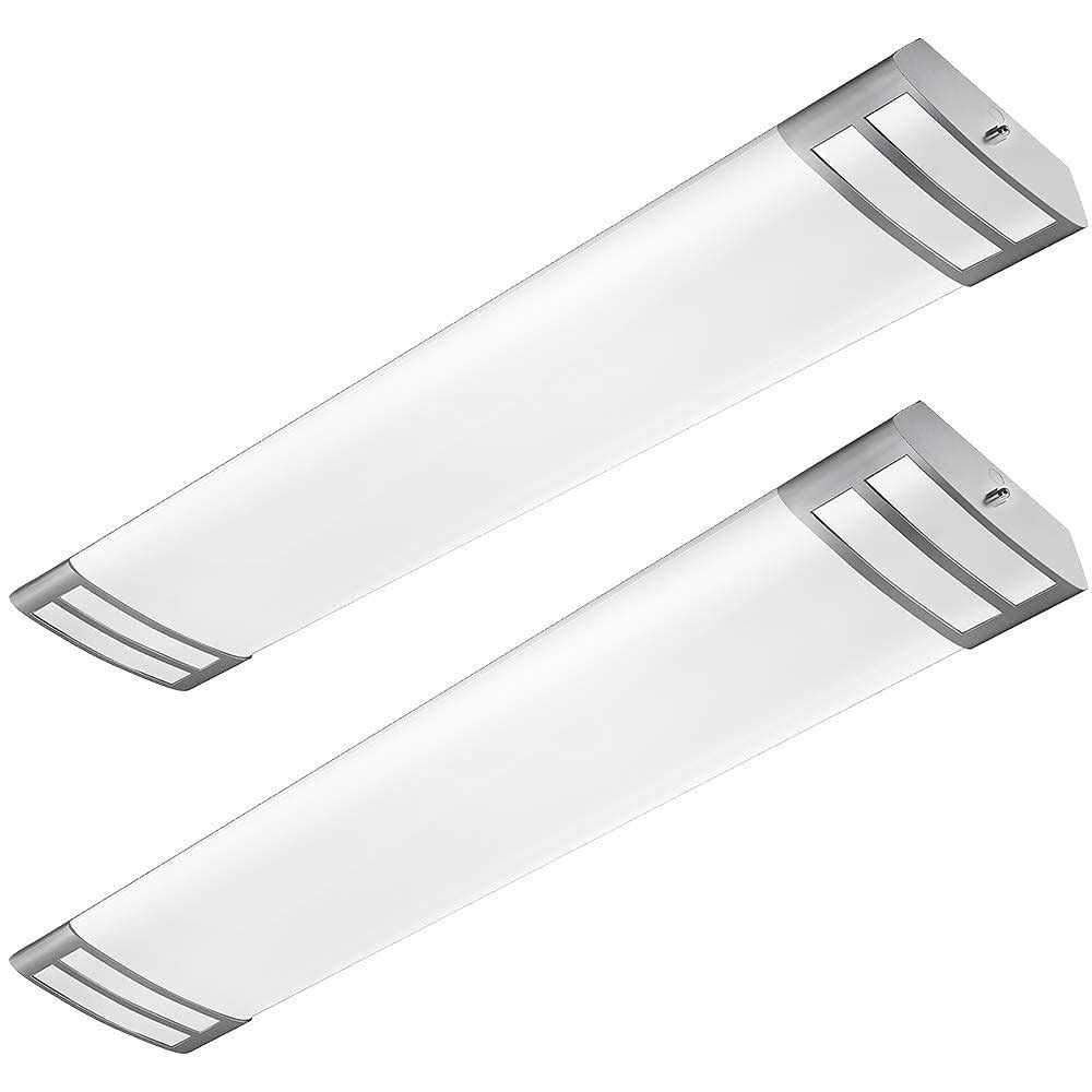 Antlux 4FT LED Flush Mount Puff Lights 40W 4500lm Linear Light