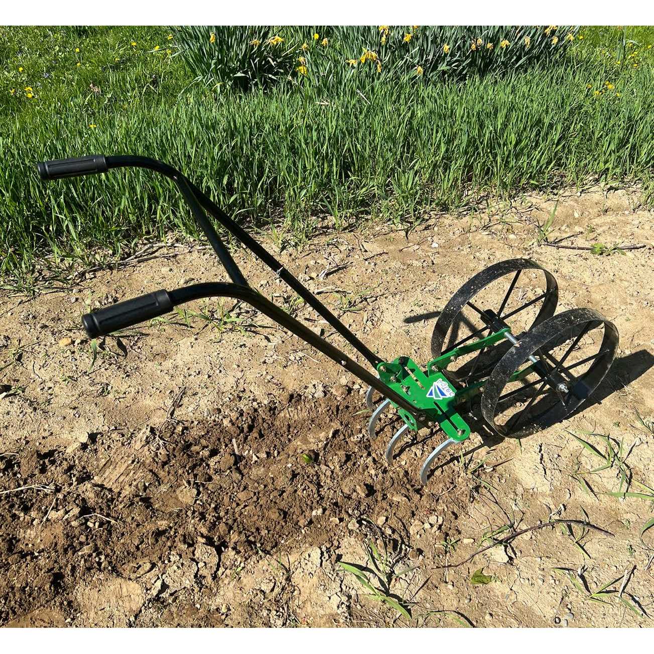 AgTec Double Wheel Hoe Cultivator