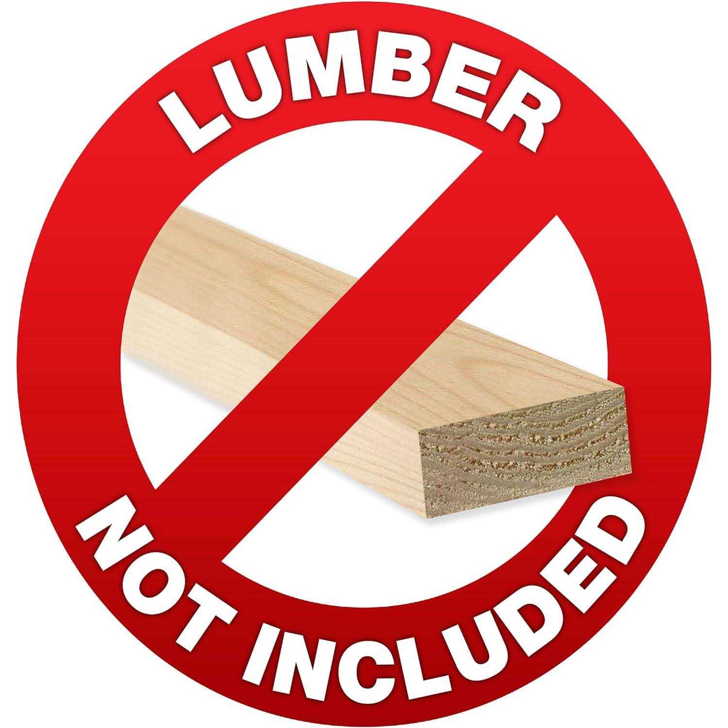 2x4basics 90192MI Custom Shed Kit with Peak Roof