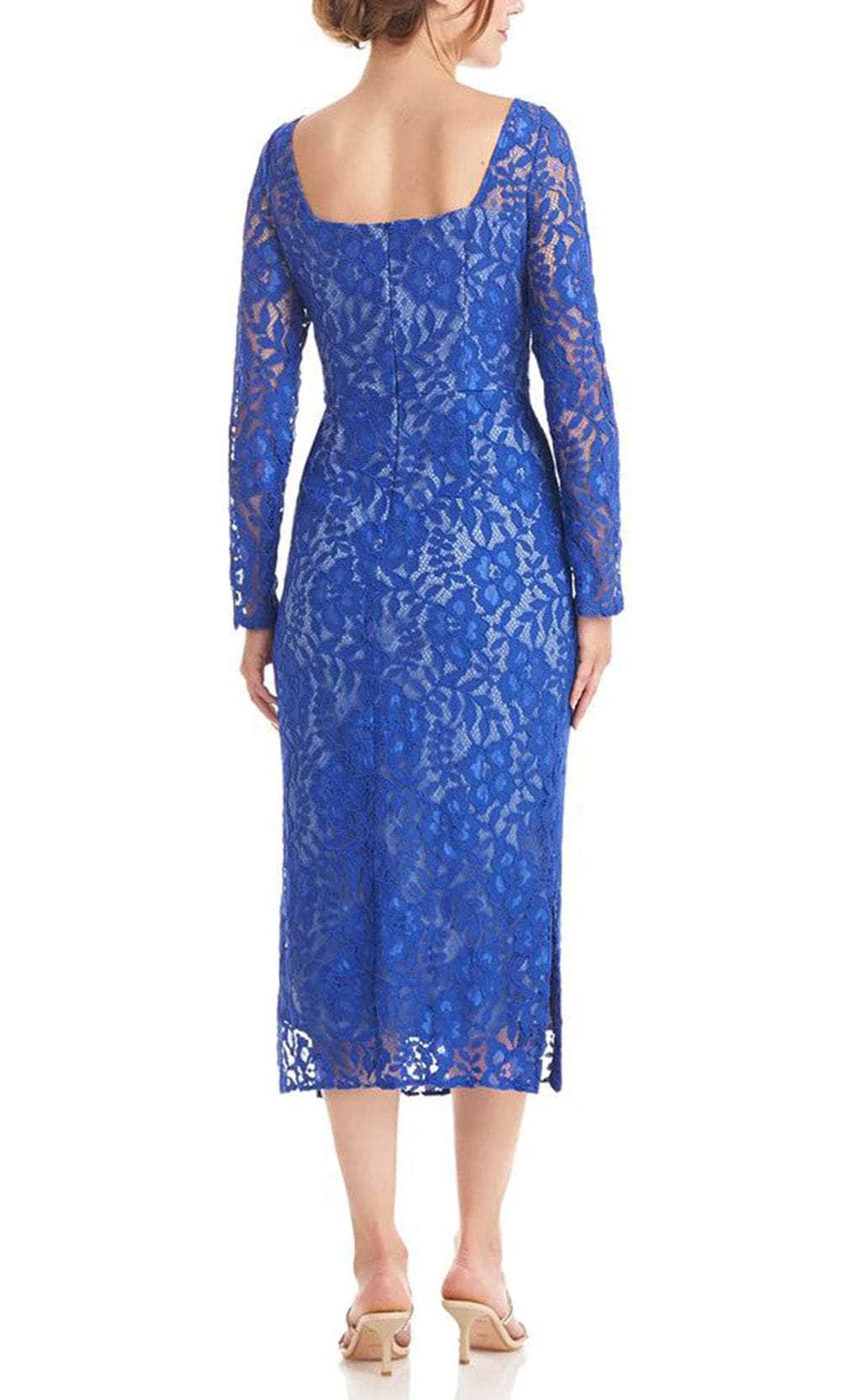 Long Sleeve Lace Knee-Length Dress