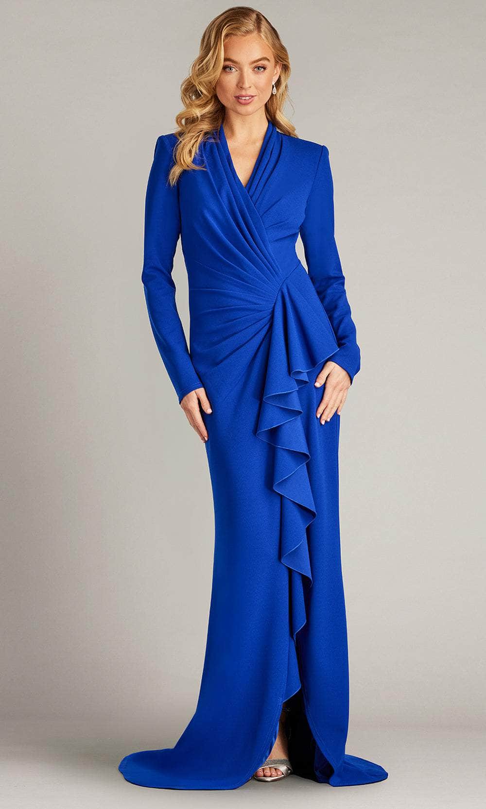 High Slit Trumpet Gown