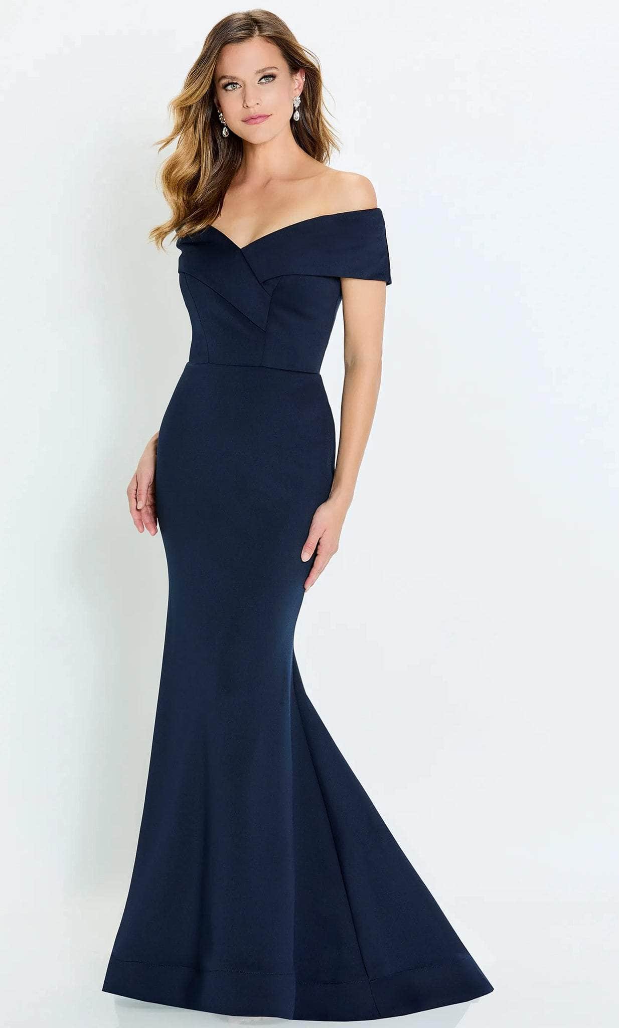 Off Shoulder Mermaid Evening Gown