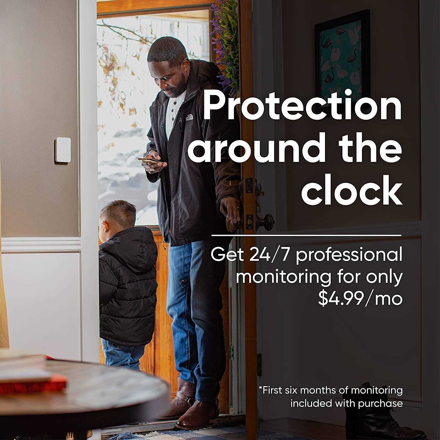 Wyze Home Security Core Kit Hub Keypad Motion Sensor Entry Sensors