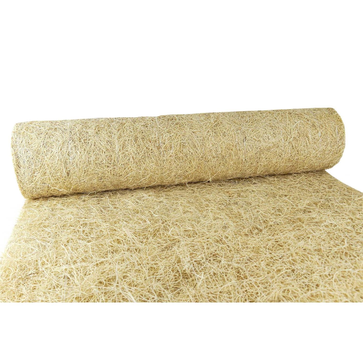 American Excelsior Curlex Erosion Control Blanket Landscape Roll with Biodegradable Staples 2-1/2’x50