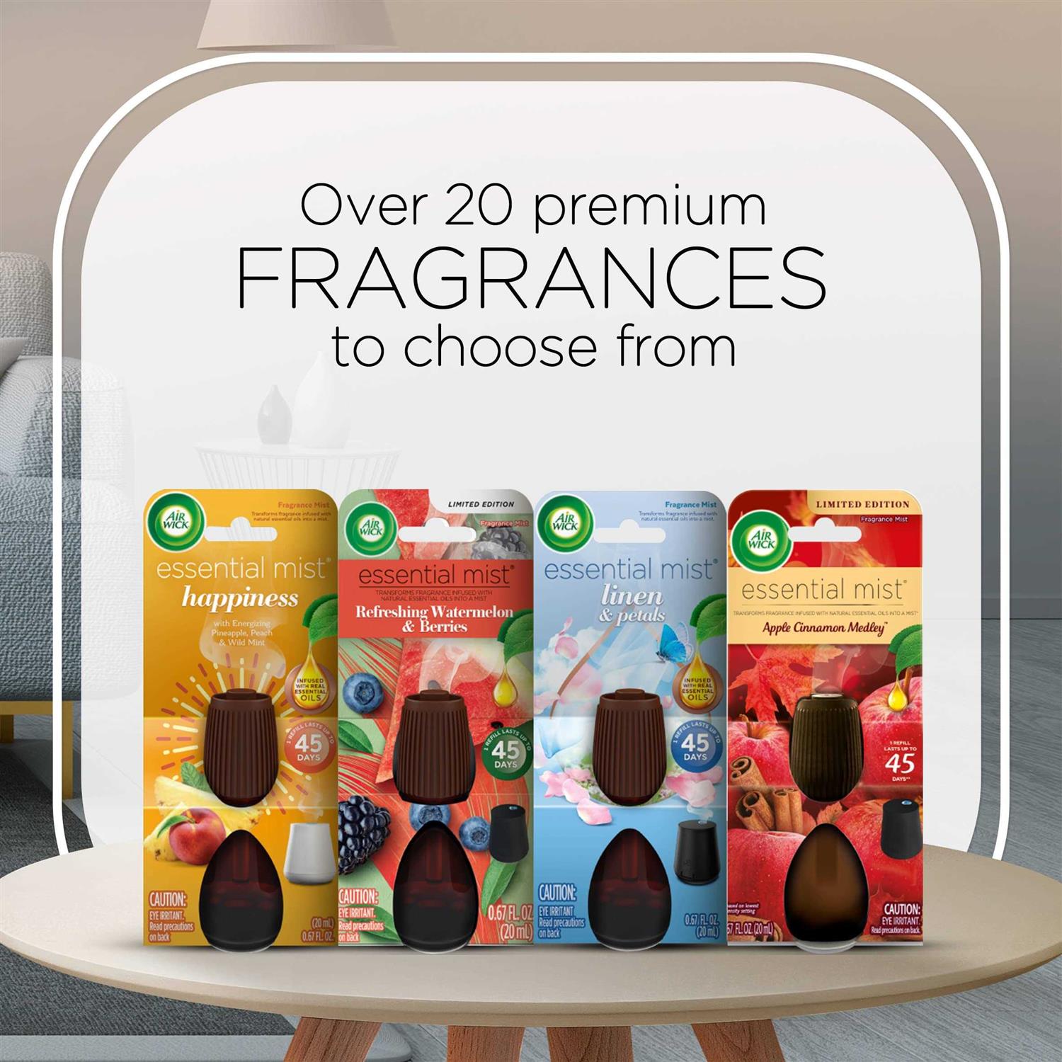 Air Wick Essential Mist Kit Apple Cinnamon