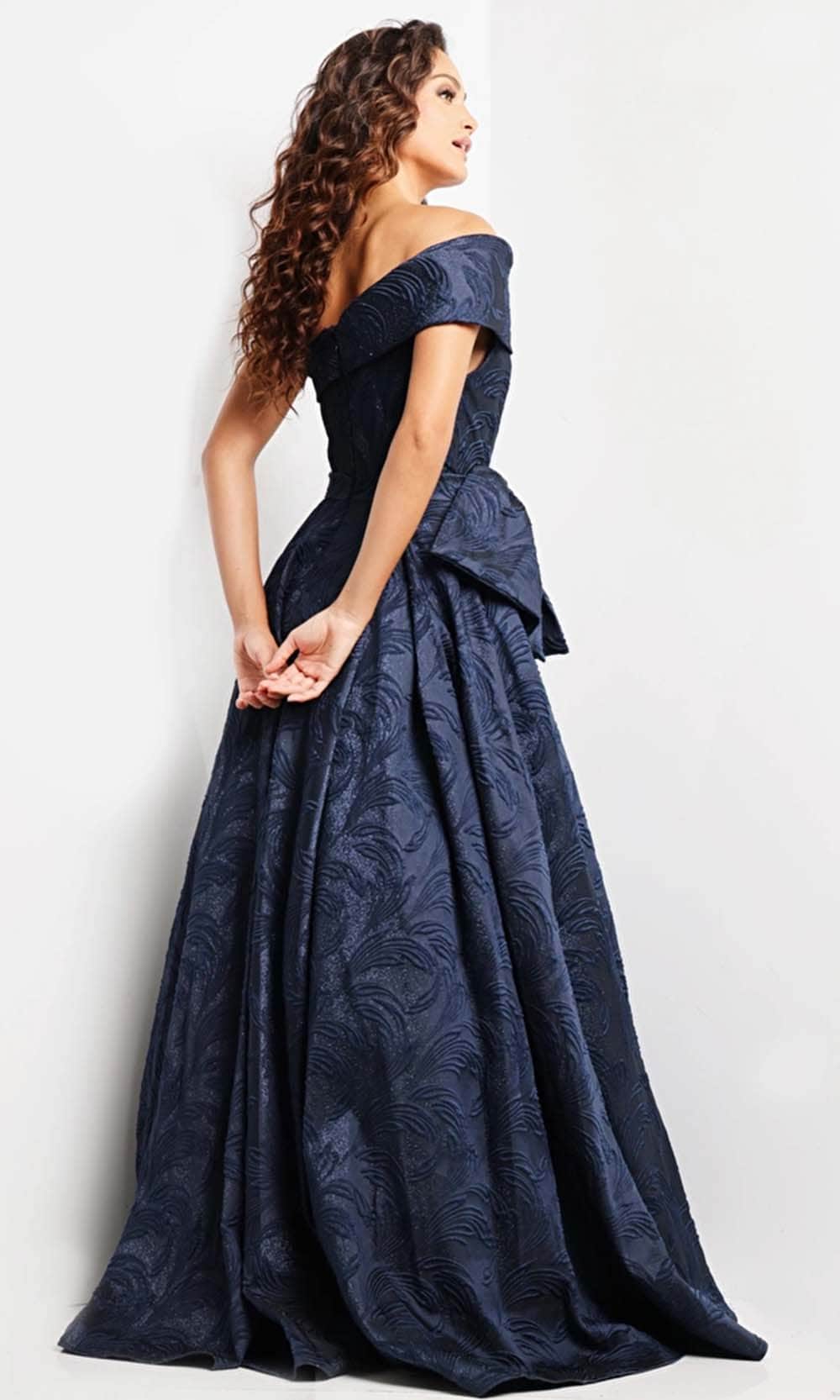 One Shoulder Evening Gown