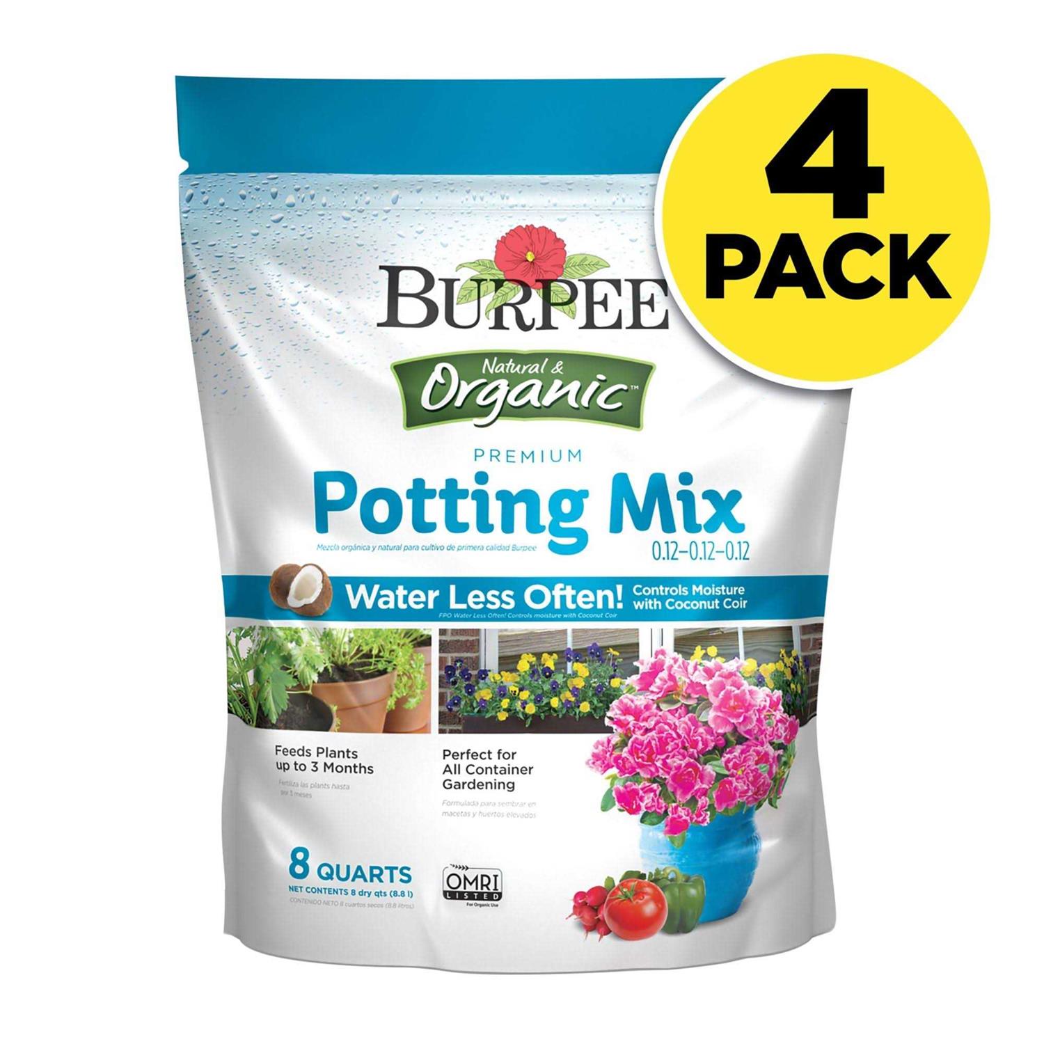 Burpee Natural & Organic 8 qt. Potting Mix