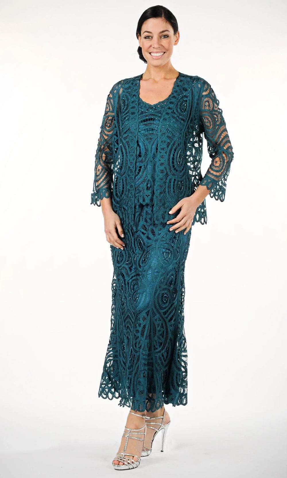 Three Piece Paisley Jacket Tank And Skirt Set