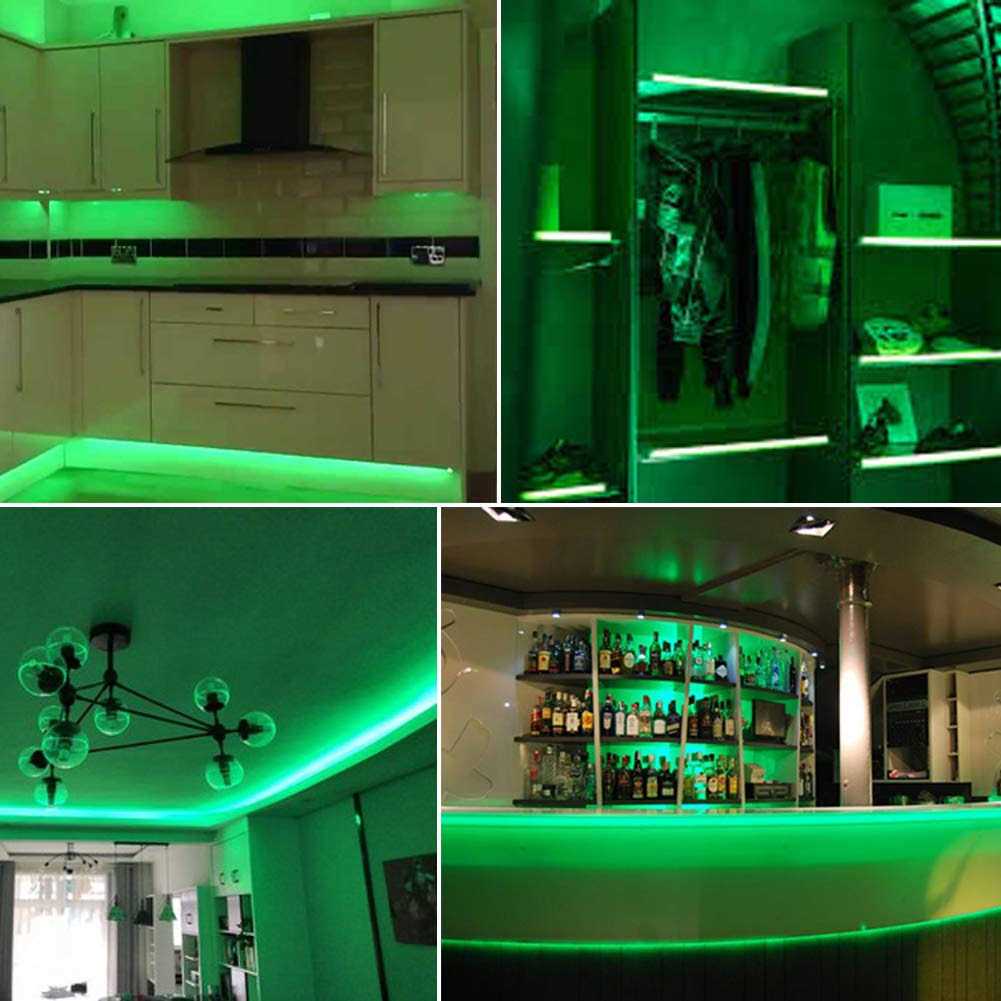 SURNIE 50ft LED Neon Rope Lights 110V Strip Lights Outdoor Waterproof