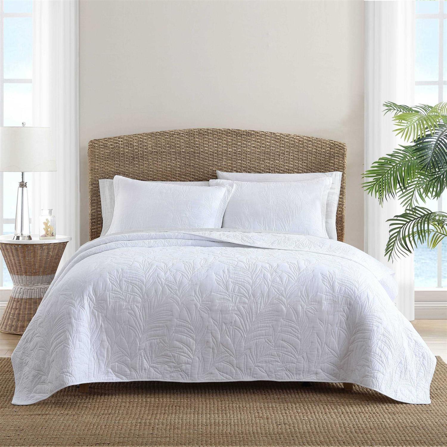 Tommy Bahama Solid Costa Sera Cotton Quilt