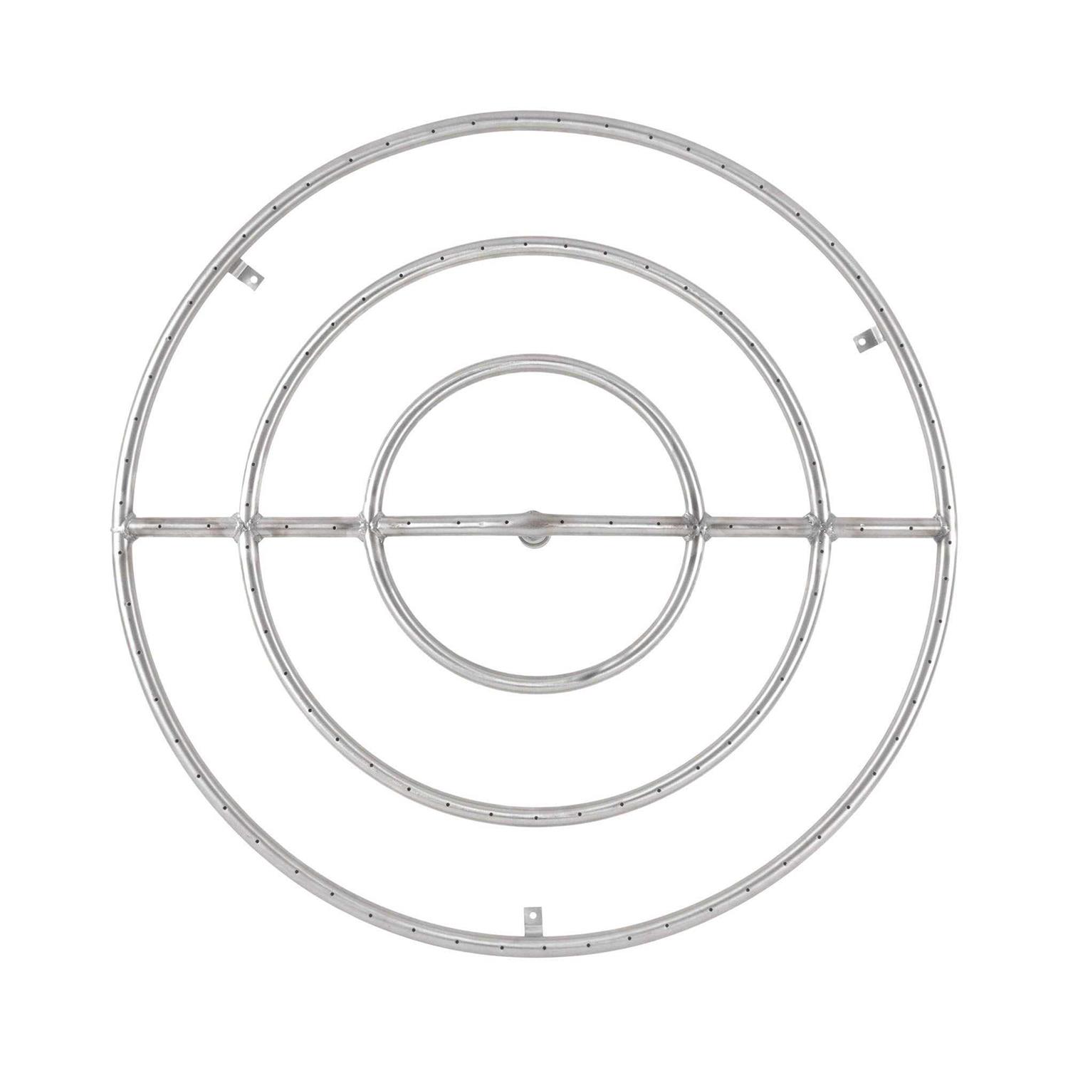 The Outdoor Plus Round Stainless Steel Burner OPT